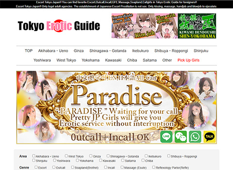 Tokyo Erotic Guide